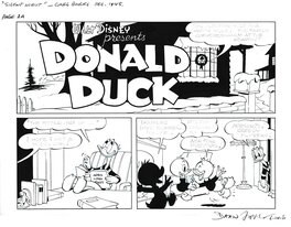 Daan Jippes - Daan Jippes | 2001 | Donald Duck Silent night - Comic Strip