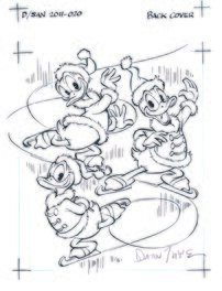 Daan Jippes | 2011 | Donald Duck backcover