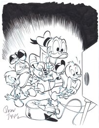 Daan Jippes - Daan Jippes | 2012 | Donald Duck cover - Couverture originale