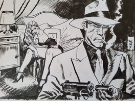 Jordi Bernet - TORPEDO 1936 commission. - Illustration originale