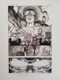 Simone Bianchi - ASTONISHING X-MEN # 29 p. 18 - Planche originale