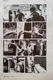 Michael Lark - DAREDEVIL # 83 p.9 - Comic Strip