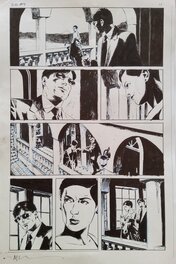 Michael Lark - DAREDEVIL # 89 p. 11 - Comic Strip