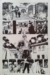 Michael Lark - DAREDEVIL # 89 p. 13 - Comic Strip