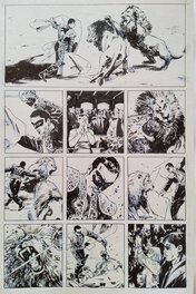 Michael Lark - DAREDEVIL # 89 p. 14 - Comic Strip