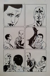 Michael Lark - DAREDEVIL # 91 p. 20 - Planche originale