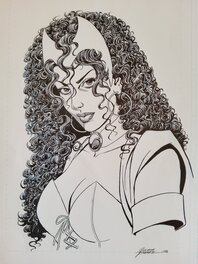 George Perez - SCARLET WITCH - Original art