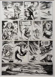 Alfred - Le Désespoir du Singe - Planche originale