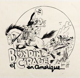 Original Cover - Blondin et Cirage T1