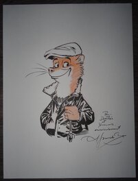 Juanjo Guarnido - Blacksad - illustration A3 - Original Illustration