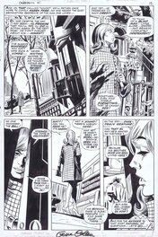 Gene Colan - 1968-06 Colan/Tartaglione: Daredevil #41 p09 w. Karen Page - Planche originale