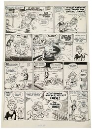 Serge Carrère - Leo LODEN T27 - SÈTE À HUÎTRES - P16 - Planche originale