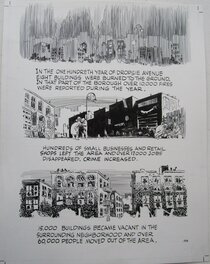 Will Eisner - Dropsie avenue - page 154 - Planche originale