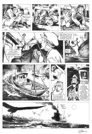 David Etien - Champignac - Enigma P13 - Planche originale