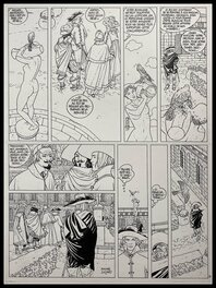 André Juillard - 7 vies de l'épervier - 1ère époque - Planche originale