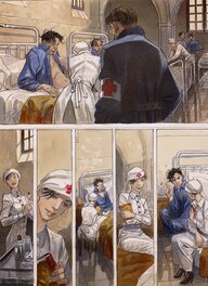 Jean-Pierre Gibrat - Mattéo tome 1 planche 43 - Planche originale