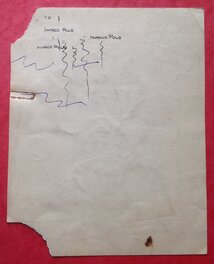 Le verso de La Cas avec indication Marco Polo 10 . Le verso de La Cas avec indication Marco Polo 10 .