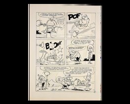 Greg - Achille TALON : PLANCHE 5 DE "JE NOTE : HIC." - Achille Talon magazine - 1976 - Comic Strip