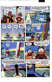 Page publiée dans la première édition américaine dans Uncle Scrooge #286 Page publiée dans la première édition américaine dans Uncle Scrooge #286