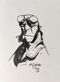 Mike Mignola - Hellboy - Mike Mignola - Illustration originale