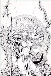 George Perez - Solus 3 - Original Cover