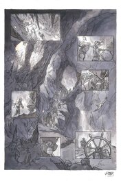 Sébastien Vastra - Jim Hawkins - Tome 3 - VASTRA - Planche originale