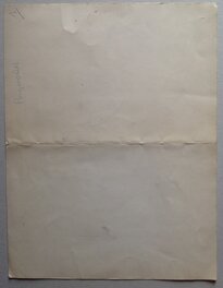 Le Verso de L'original de BIG HORN au Format entier de 32,5 X 25 Cm....avec indication et Plissure au milieu... Le Verso de L'original de BIG HORN au Format entier de 32,5 X 25 Cm....avec indication et Plissure au milieu...