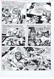 Captain America - Planche originale