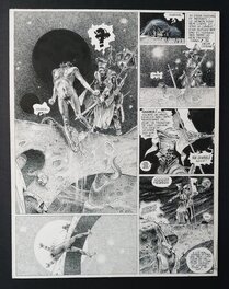 Enki Bilal - Bilal Crux Universalis - Planche originale