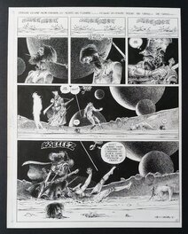 Enki Bilal - Crux Universalis - Planche originale