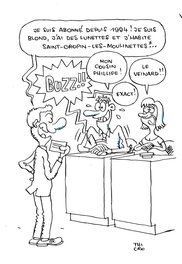 Luc Cromheecke - Cromheecke, Luc | Abonnez Vous Spirou - Original Illustration