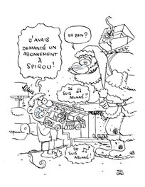 Luc Cromheecke - Cromheecke, Luc | Abonnez Vous Spirou - Illustration originale