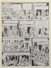 Antoine Aubin - Blake et Mortimer - Planche originale