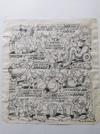 Benito Jacovitti - Panoramique - Comic Strip