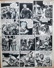 Planche originale - Roland prince des bois, planche 73