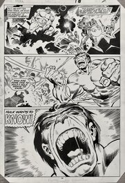 Hulk - Planche originale