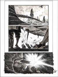 Matteo Scalera - Space Bandits #5 p36 - Planche originale