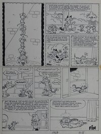 Raymond Macherot - La jeunesse de Mirliton - Planche originale