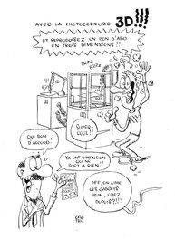 Luc Cromheecke - Cromheecke, Luc | Abonnez Vous Spirou - Illustration originale