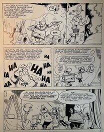 Greg - Diptyque 24/25 - Achille Talon - Greg - Le Maître est Talon - Planche originale