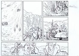 Charel Cambré - Amoras 4 Lambik pagina 37a - Planche originale