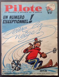 Le Pilote 330 de Février 1966 - Couv de Gotlib Le Pilote 330 de Février 1966 - Couv de Gotlib