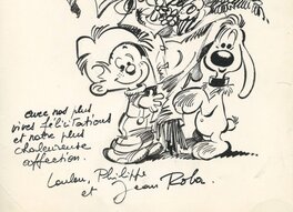 Boule & Bill, bouquet de fleurs Boule & Bill, bouquet de fleurs