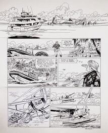 Christian Denayer - Wayne Shelton T5 planche 40 - Comic Strip