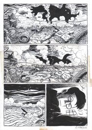 Planche originale - Grégory Mardon - Cycloman p112