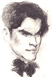 René Follet - Federico García Lorca - Illustration originale