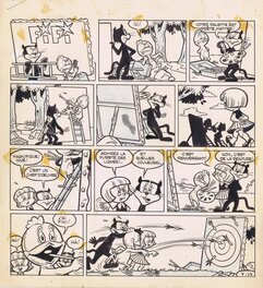 Victor Hubinon - Fifi - gag 43 - Planche originale