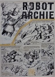 Ted Kearon - Robot Archie - Comic Strip