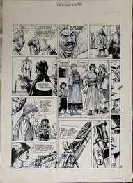 Franz - Lester Cockney - Le roi des dalmates (5) - Planche originale