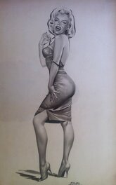 Michel Gourdon - Marilyn Monroe - Comic Strip